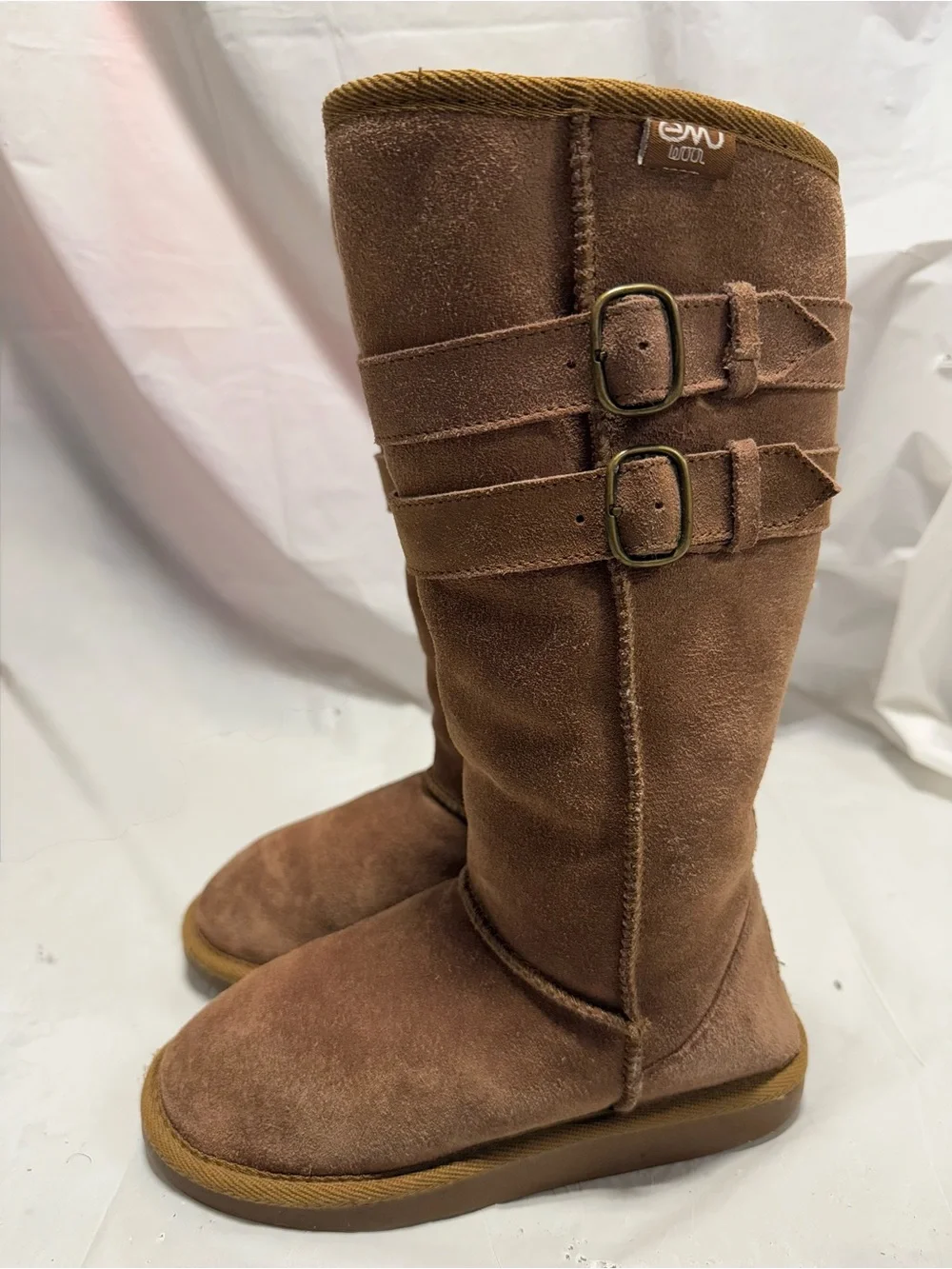 EMU Australia Shelly W20095 Suede Merino Wool Boots Size 5